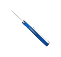 Pre-Owned Pro-Tech Half Breed Auto 3605-BLUE Handle Stonewash Blade -Helle Shop protech knives pre owned pro tech half breed auto 3605 blue handle stonewash blade 40948208140500