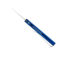 Pre-Owned Pro-Tech Half Breed Auto 3605-BLUE Handle Stonewash Blade -Helle Shop protech knives pre owned pro tech half breed auto 3605 blue handle stonewash blade 40948208206036