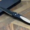 Pro-Tech 3452 Newport Tuxedo Auto Folding Knife 3" S35VN