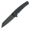 Pro-Tech 5206 Malibu Manual Flipper Knife 3.30" CPM-20CV Black DLC Textured Handles