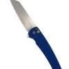 Pro-Tech 5405-BLUE Nexus Malibu Manual Flipper Knife 3.25" MagnaCut Stonewashed Reverse Tanto W/ Blue "Nexus" Aluminum Handles