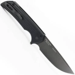 Pro-Tech Blade Show Texas Mordax Black DLC W/Abalone Button #59 Or #100