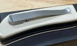 Pro-Tech BT2752 Terzuola ATCF Auto "Tuxedo" Blk Alum / Ivory Micarta / 3D Ti Clip Magnacut Knife -Helle Shop protech knives pro tech bt2752 terzuola atcf auto tuxedo blk alum ivory micarta 3d ti clip magnacut knife 39393711390932