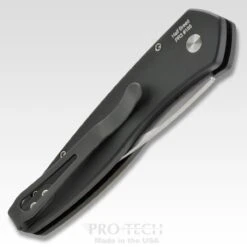 Pro-Tech Half Breed Auto 3605 Black Handle Stonewash BLade -Helle Shop protech knives pro tech half breed auto 3605 black handle stonewash blade 39393710014676