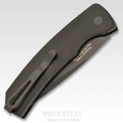Pro-Tech Magic 2 Mike "Whiskers" Allen Auto Black Blade Black Handle (3.75") M2603 -Helle Shop protech knives pro tech magic 2 mike whiskers allen auto black blade black handle 3 75 m2603 39393712898260