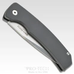 Pro-Tech Magic 2 Mike "Whiskers" Allen Auto Stonewash Black Handle (3.75") M2601 -Helle Shop protech knives pro tech magic 2 mike whiskers allen auto stonewash black handle 3 75 m2601 39393711554772