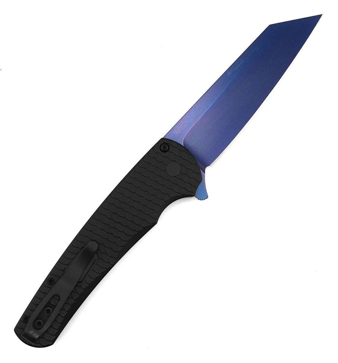 Pro-Tech Malibu Flipper Black Dragon Scale Aluminum (3.25" CPM-20CV) 5236-SB 2 Pro-Tech Malibu Flipper Black Dragon Scale Aluminum (3.25" CPM-20CV) 5236-SB - Image 2