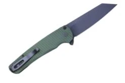 Pro-Tech Malibu Flipper Green Dragon Scale Aluminum Black DLC Blade (3.25" CPM-20CV) 5236-Green -Helle Shop protech knives pro tech malibu flipper green dragon scale aluminum black dlc blade 3 25 cpm 20cv 5236 green 40595665486036