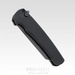 Pro-Tech Malibu Reverse Tanto Flipper Knife (3.3" DLC ) -Helle Shop protech knives pro tech malibu reverse tanto flipper knife 3 3 dlc 39393712111828