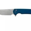 Pro-Tech Mordax MX101-Blue MagnaCut Knife Blue Handle Stonewash Plain Edge (USA)