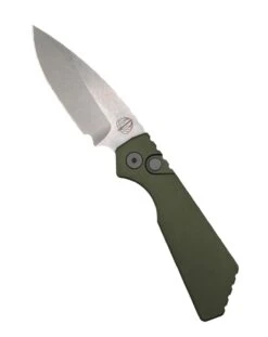 Pro-Tech PT+ PT201-Green Strider Auto W/ Green Alum 3.06" SW MagnaCut