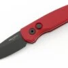 Pro-Tech Runt 5 R5403-RED Black Magnacut DLC Reverse Tanto Red Handles (USA)