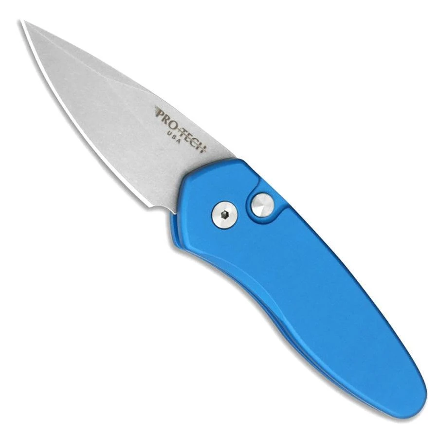 Pro-Tech Sprint Blue Auto Knife (1.95" Stonewash Blade) 2905-BLUE 1 Pro-Tech Sprint Blue Auto Knife (1.95" Stonewash Blade) 2905-BLUE