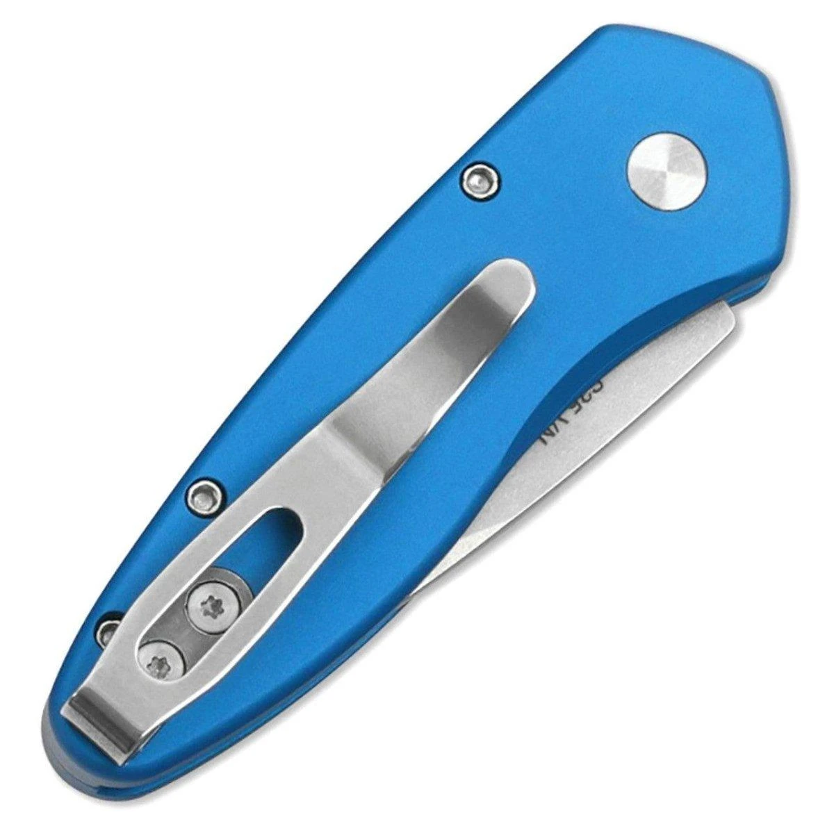 Pro-Tech Sprint Blue Auto Knife (1.95" Stonewash Blade) 2905-BLUE 2 Pro-Tech Sprint Blue Auto Knife (1.95" Stonewash Blade) 2905-BLUE - Image 2