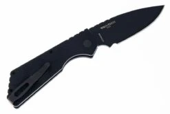 Pro-Tech Strider PT207 Auto Black DLC Magnacut Black Textured Handle (USA) -Helle Shop protech knives pro tech strider pt207 auto black dlc magnacut black textured handle usa 39393718141140