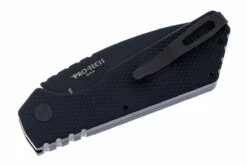Pro-Tech Strider PT207 Auto Black DLC Magnacut Black Textured Handle (USA) -Helle Shop protech knives pro tech strider pt207 auto black dlc magnacut black textured handle usa 39393718239444