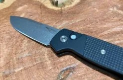 Pro-Tech Terzuola ATCF Auto Textured Blk (3.5" Stonewash Magnacut) BT2714 -Helle Shop protech knives pro tech terzuola atcf auto textured blk 3 5 stonewash magnacut bt2714 39393721417940