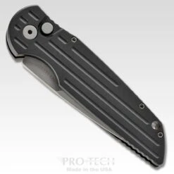 Pro-Tech TR-3 Tactical Response Auto Knife (3.5" Bead Blasted Plain) -Helle Shop protech knives pro tech tr 3 tactical response auto knife 3 5 bead blasted plain 39393719976148