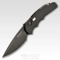 Pro-Tech TR-5 T503 Tactical Response Auto Knife Black (3.25" Black) -Helle Shop protech knives pro tech tr 5 t503 tactical response auto knife black 3 25 black 39393718862036
