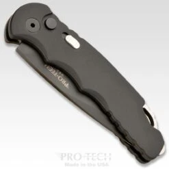 Pro-Tech TR-5 T503 Tactical Response Auto Knife Black (3.25" Black) -Helle Shop protech knives pro tech tr 5 t503 tactical response auto knife black 3 25 black 39393718927572
