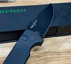 Protech LG403-LH Les George SBR Left Handed Auto Folding Knife 2.5" S35VN