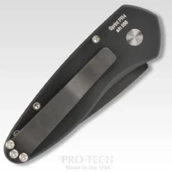 Protech Sprint Black Automatic Knife (1.95" Black) 2907 -Helle Shop protech knives protech sprint black automatic knife 1 95 black 2907 41986892202196
