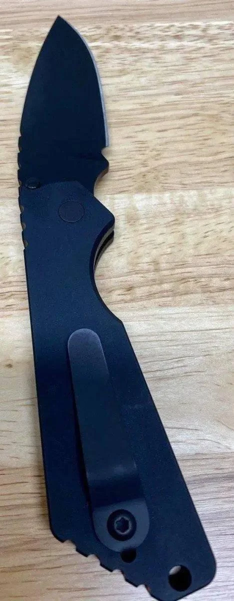 Protech Strider SnG Auto 2403-OP Operator Black W/Tritium Button 6 Protech Strider SnG Auto 2403-OP Operator Black W/Tritium Button - Image 6