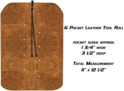 Ramelson 6 Pocket Tool Roll Pouch -Helle Shop ramelson ramelson 6 pocket tool roll pouch 39393727480020