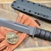 Spartan KA-BAR MagnaCut Black Blade Handle W/ Black Kydex Sheath (USA)
