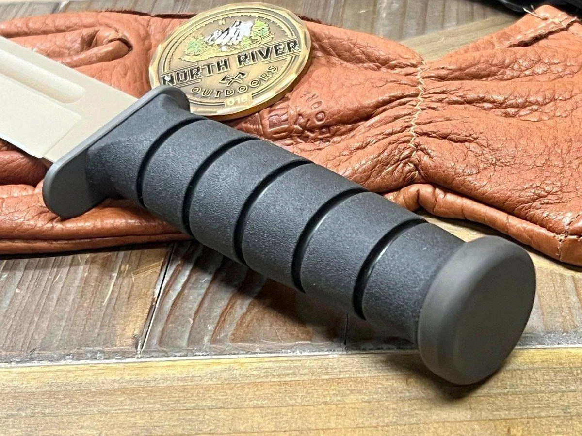 Spartan KA-BAR MagnaCut FDE Blade W/ Black Kydex Sheath (USA) 4 Spartan KA-BAR MagnaCut FDE Blade W/ Black Kydex Sheath (USA) - Image 4