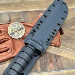 Spartan KA-BAR MagnaCut FDE Blade W/ Black Kydex Sheath (USA) 10 Spartan KA-BAR MagnaCut FDE Blade W/ Black Kydex Sheath (USA) -Helle Shop spartan blades spartan ka bar magnacut fde blade w black kydex sheath usa 39393756741844