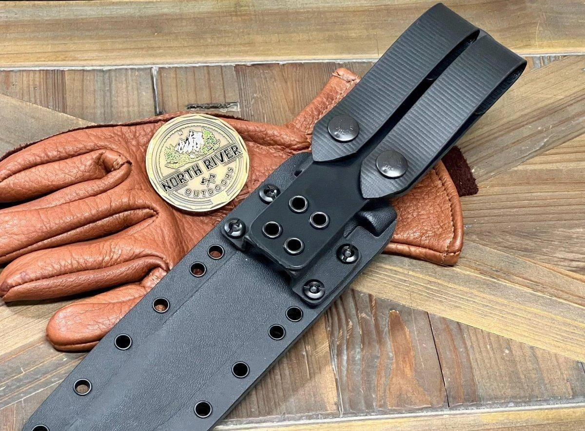 Spartan KA-BAR MagnaCut FDE Blade W/ Black Kydex Sheath (USA) 6 Spartan KA-BAR MagnaCut FDE Blade W/ Black Kydex Sheath (USA) - Image 6