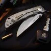 Spartan SHF Harsey SF10SW Folding Knife 3.25" S45VN Titanium Handles