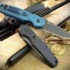 Spartan Zelos SF9BKBK Auto Folding Knife 3.25" S45VN Black PVD