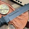 USMC KA-BAR Knife Spartan MagnaCut Black Blade W/ Tan Kydex Sheath (USA)