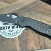 Custom Spyderco Para 3 Knife 3" S45VN Black Blade Basket Weave Carbon Fiber Ti Clip "Dark Knight"