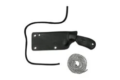 Spyderco FB48PBK Fred Perrin Subway Bowie Fixed Blade 2.8" LC200N -Helle Shop spyderco spyderco fb48pbk fred perrin subway bowie fixed blade 2 8 lc200n 39393761558740