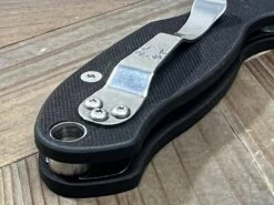 Spyderco Para 3 C223GPDBCK Knife 3" S110V Satin Blade Black Handles G10 (USA) -Helle Shop spyderco spyderco para 3 c223gpdbck knife 3 s110v satin blade black handles g10 usa 39393766605012