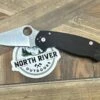 Spyderco Para 3 C223GPDBL Knife 3" S110V Satin Black G10 (USA)