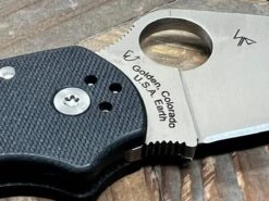 Spyderco Para 3 C223GPDBL Knife 3" S110V Satin Black G10 (USA) 10 Spyderco Para 3 C223GPDBL Knife 3" S110V Satin Black G10 (USA) -Helle Shop spyderco spyderco para 3 c223gpdbl knife 3 s110v satin black g10 usa 39393765851348