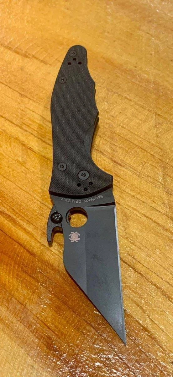 Spyderco Yojimbo 2 Semi-Custom Emerson Folding Knife 3.2" Black DLC - C85GPBBK2 5 Spyderco Yojimbo 2 Semi-Custom Emerson Folding Knife 3.2" Black DLC - C85GPBBK2 - Image 5