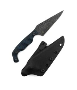 Stroup Knives Bravo 5 Blue G10 Fixed Blade -Helle Shop stroup knives stroup knives bravo 5 blue g10 fixed blade 41119369199828