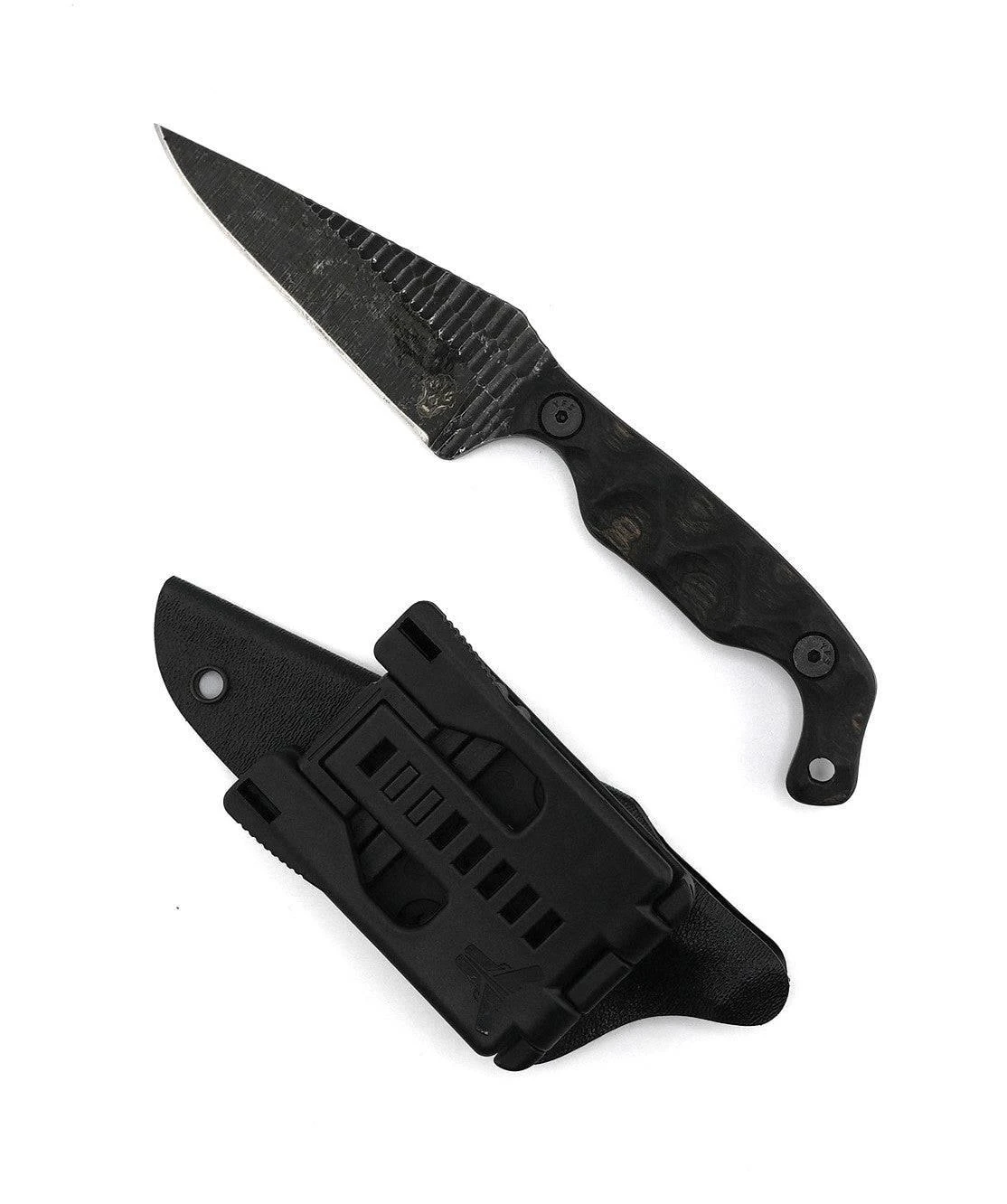 Stroup Knives Bravo 5 Wood Custom Handle Fixed Blade 4 Stroup Knives Bravo 5 Wood Custom Handle Fixed Blade - Image 4