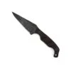 Stroup Knives Mini Black & Red Custom Fixed Blade
