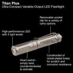 SureFire Titan Plus Ultra-Compact Multi-Output LED Keychain 300 Lumens Flashlight (USA) 9 SureFire Titan Plus Ultra-Compact Multi-Output LED Keychain 300 Lumens Flashlight (USA) -Helle Shop surefire surefire titan plus ultra compact multi output led keychain 300 lumens flashlight usa 39393774764244