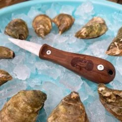 Limited Edition Professional Wooden Handle Oyster Shucking Knife -Helle Shop toadfish limited edition professional wooden handle oyster shucking knife 39678448795860