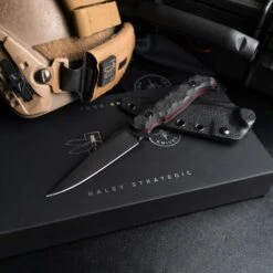 Toor Darter Fixed Blade Knife 4.25" CPM-S35VN Black Etched Double Edge Sawback Shadow Black G10 Handles (USA) -Helle Shop toor darter fixed blade knife 4 25 cpm s35vn black etched double edge sawback shadow black g10 handles usa north river outdoors 8