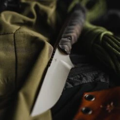 Toor Field 3.0 Fixed Blade Knife 3.625" CPM-154 Spanish Moss Drop Point Ebony Wood (USA) -Helle Shop toor field 3 0 fixed blade knife 3 625 cpm 154 spanish moss drop point ebony wood usa north river outdoors 5