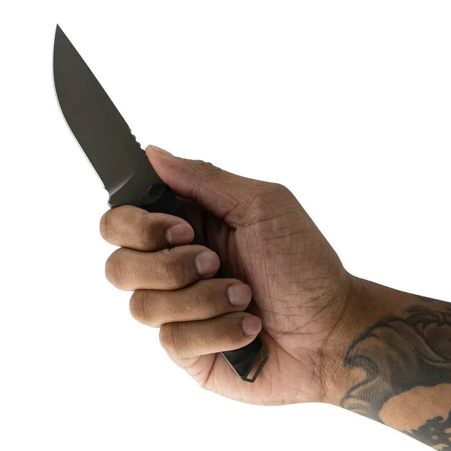 Toor Field 3.0 Fixed Blade Knife 3.625" CPM-154 Battleship Gray Drop Point Ebony Wood (USA) 3 Toor Field 3.0 Fixed Blade Knife 3.625" CPM-154 Battleship Gray Drop Point Ebony Wood (USA) - Image 3