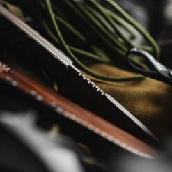 Toor Field 3.0 Fixed Blade Knife 3.625" CPM-154 Spanish Moss Drop Point Ebony Wood (USA) -Helle Shop toor knives toor field 3 0 fixed blade knife 3 625 cpm 154 spanish moss drop point ebony wood usa 39408985899220